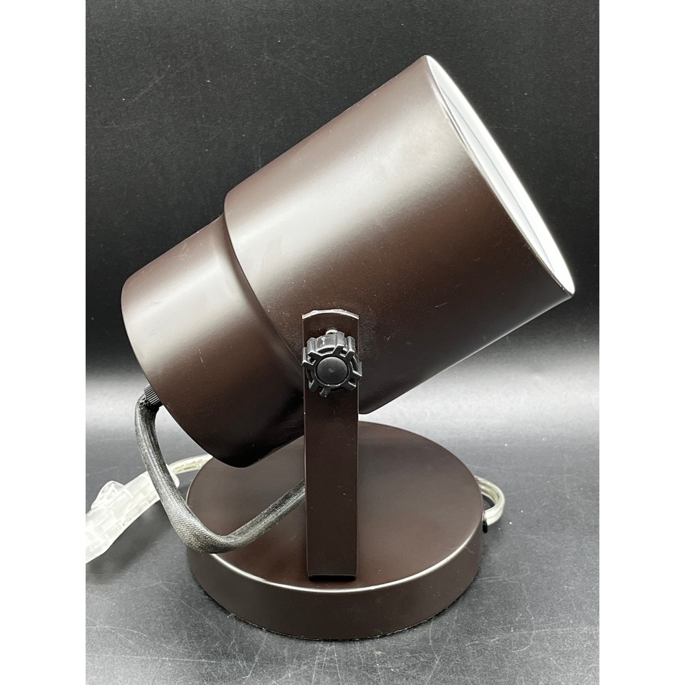 Intertek Adjustable LED Spotlight Accent Lamp Dark Bronze Tilting M20001 Works